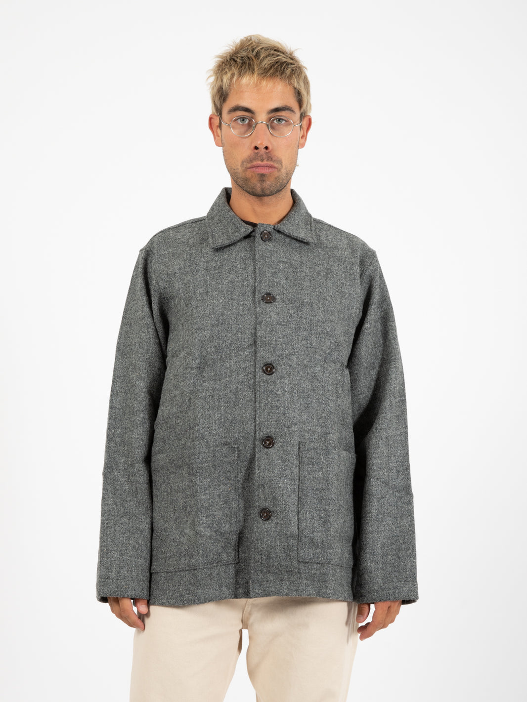 Sovracamicia Easy over jacket grey