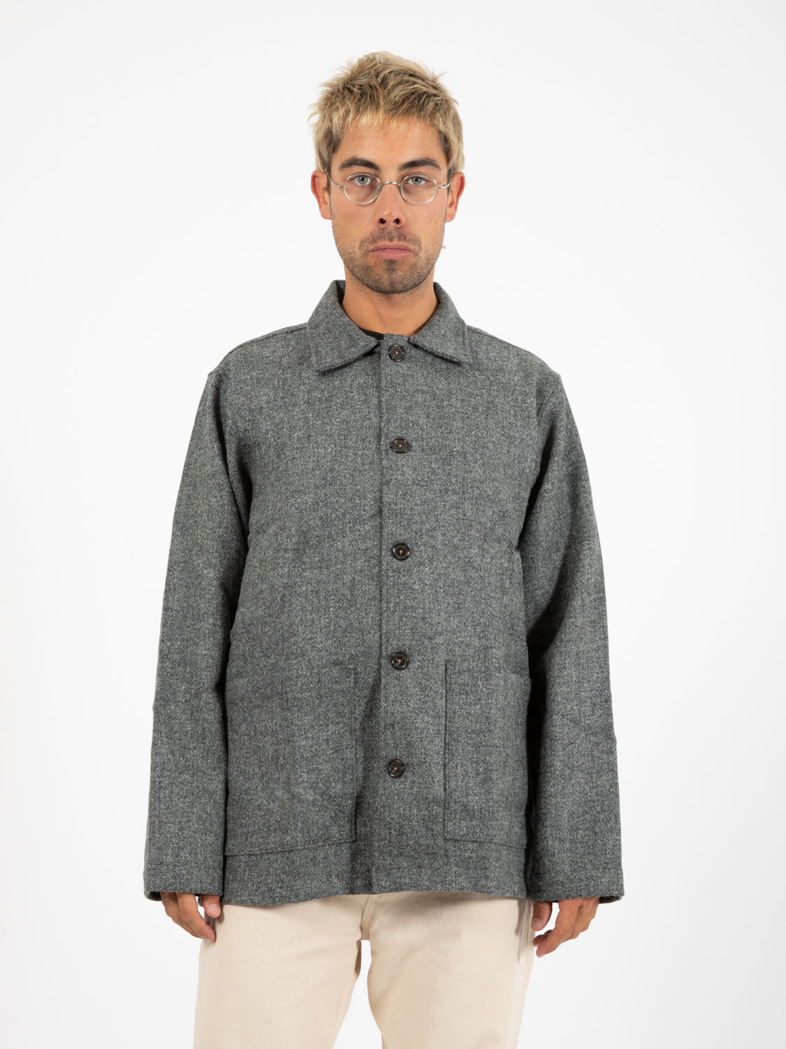 Sovracamicia Easy over jacket grey