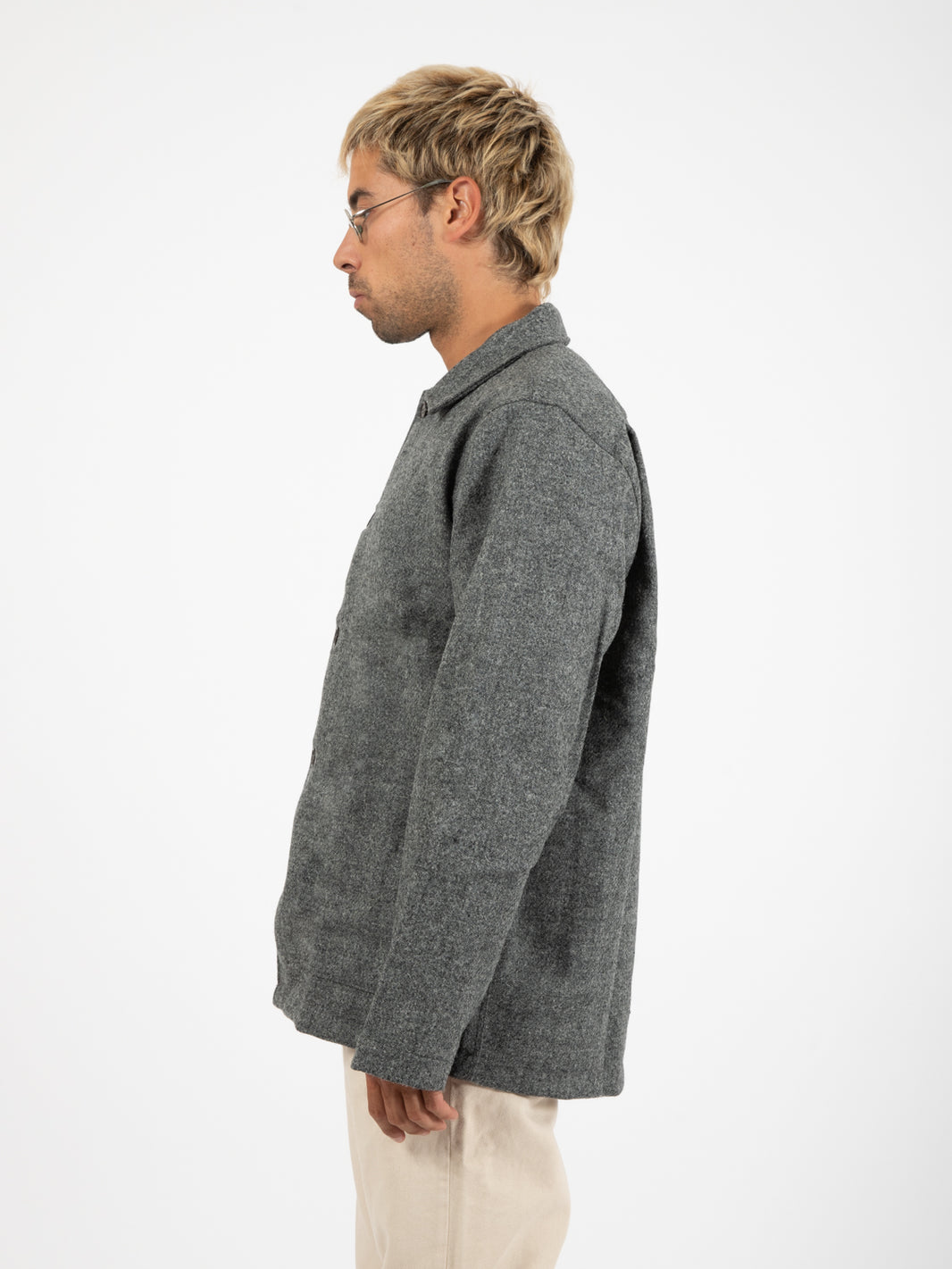 Sovracamicia Easy over jacket grey