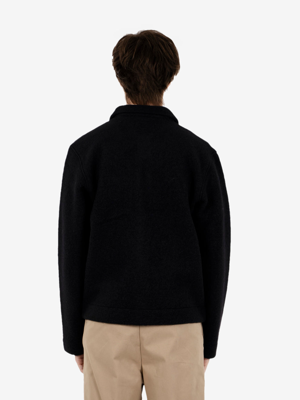 Uniform Jacket wool fleece black