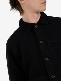 Uniform Jacket wool fleece black