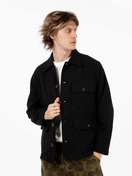 Utility jacket black