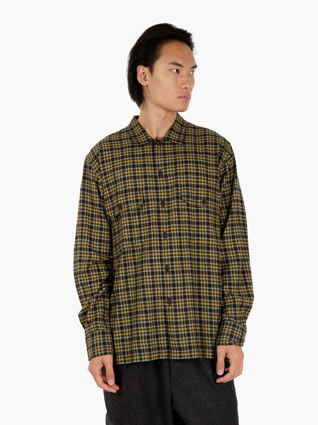 Utility Shirt Bang check brown