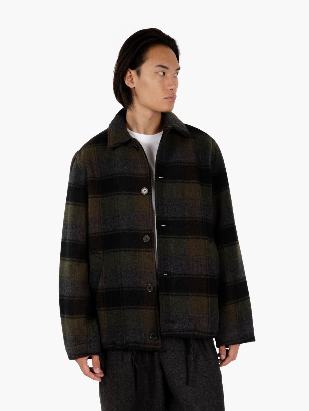 Wayfarer jacket black / brown