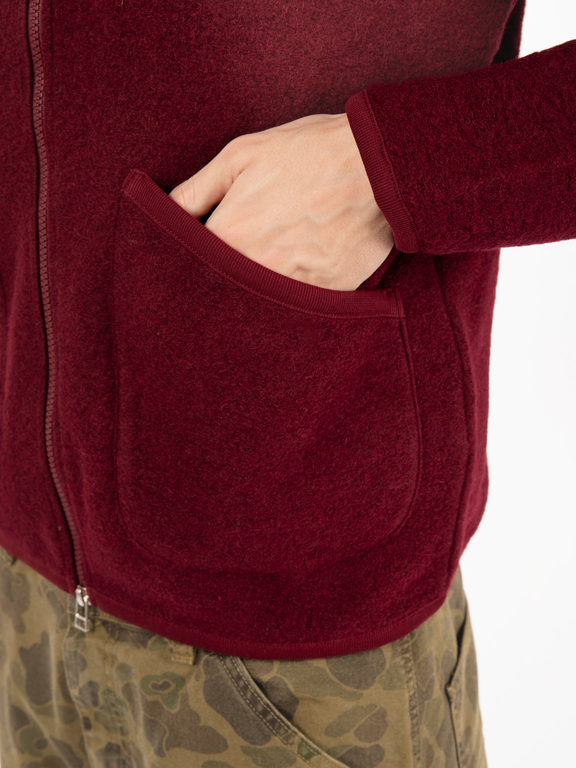 Zip bomber deep red