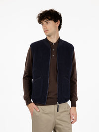 Zip Waistcost slate navy
