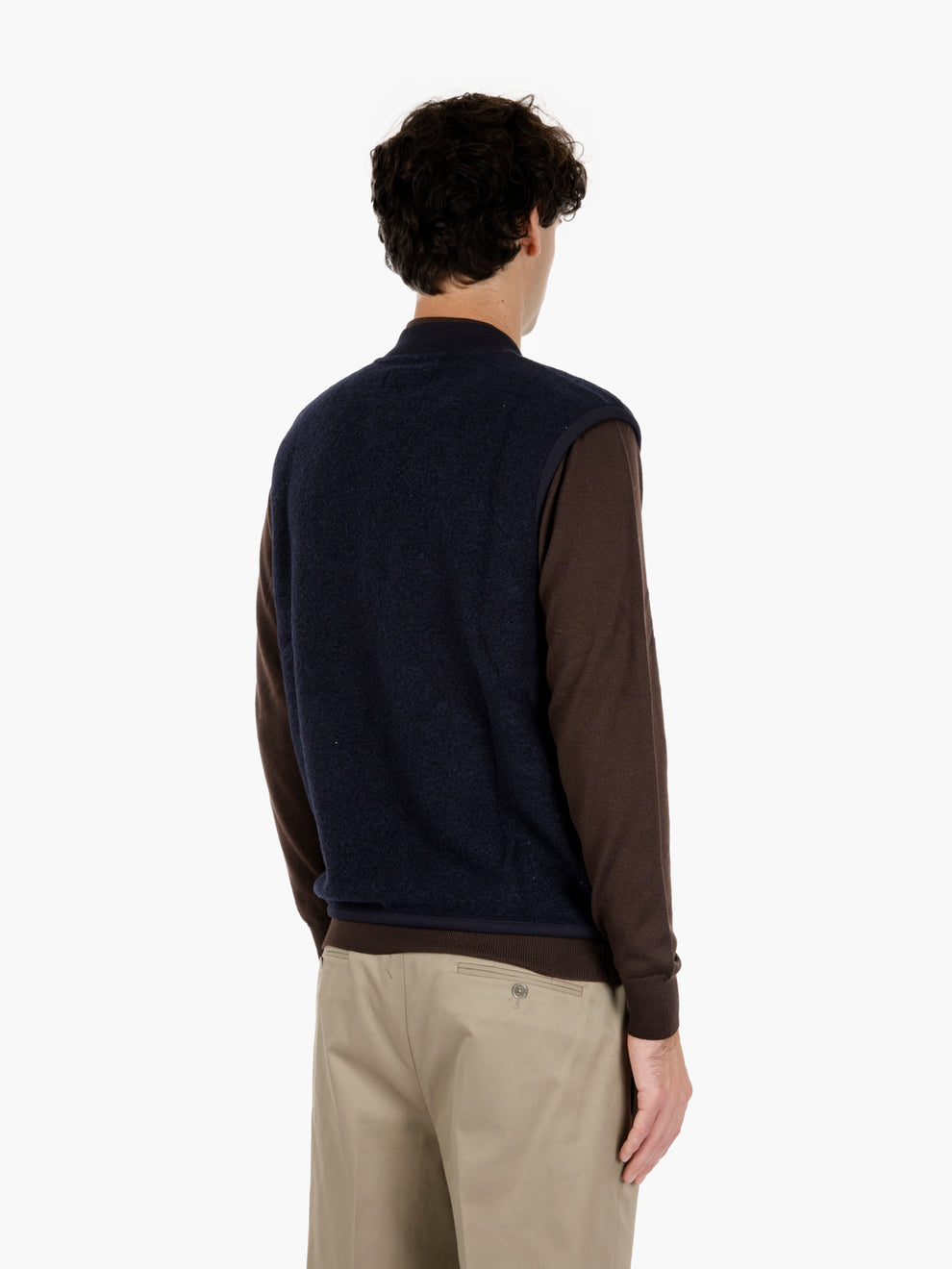 Zip Waistcost slate navy