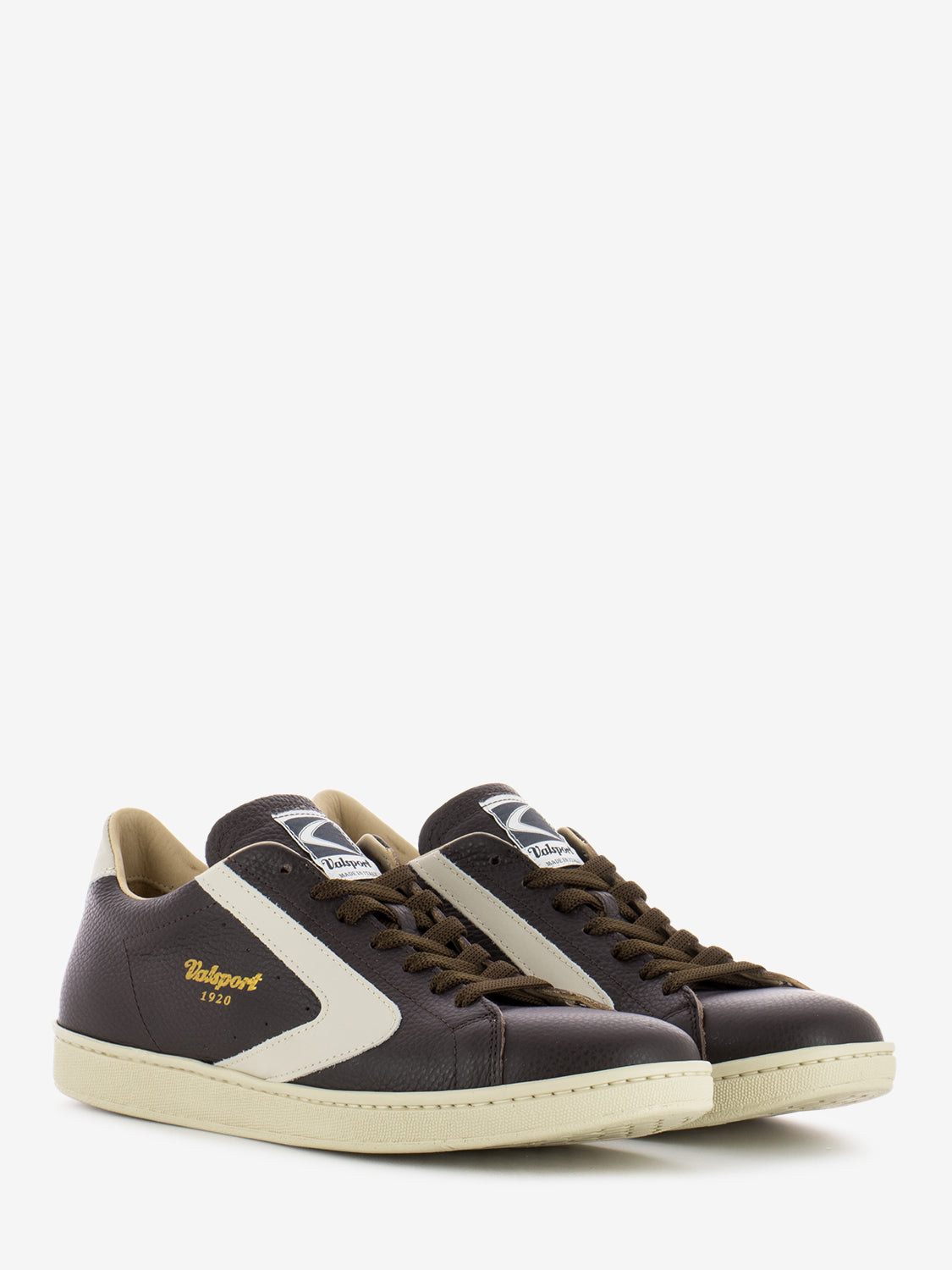 Sneakers Tournament deer dark brown / cream
