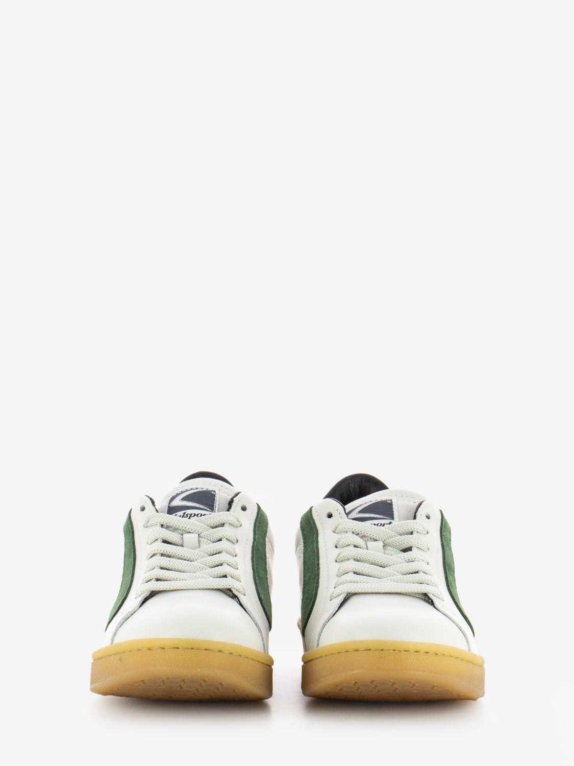 Sneakers Tournament in pelle bianche / verdi