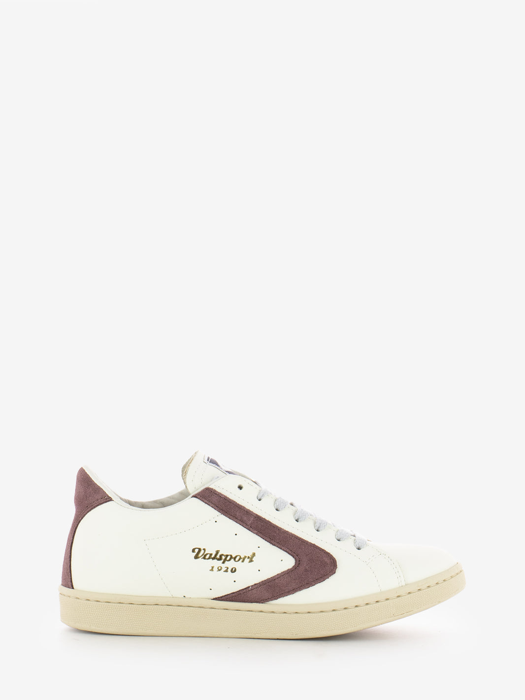 Sneakers Tournament in pelle e suede bianche