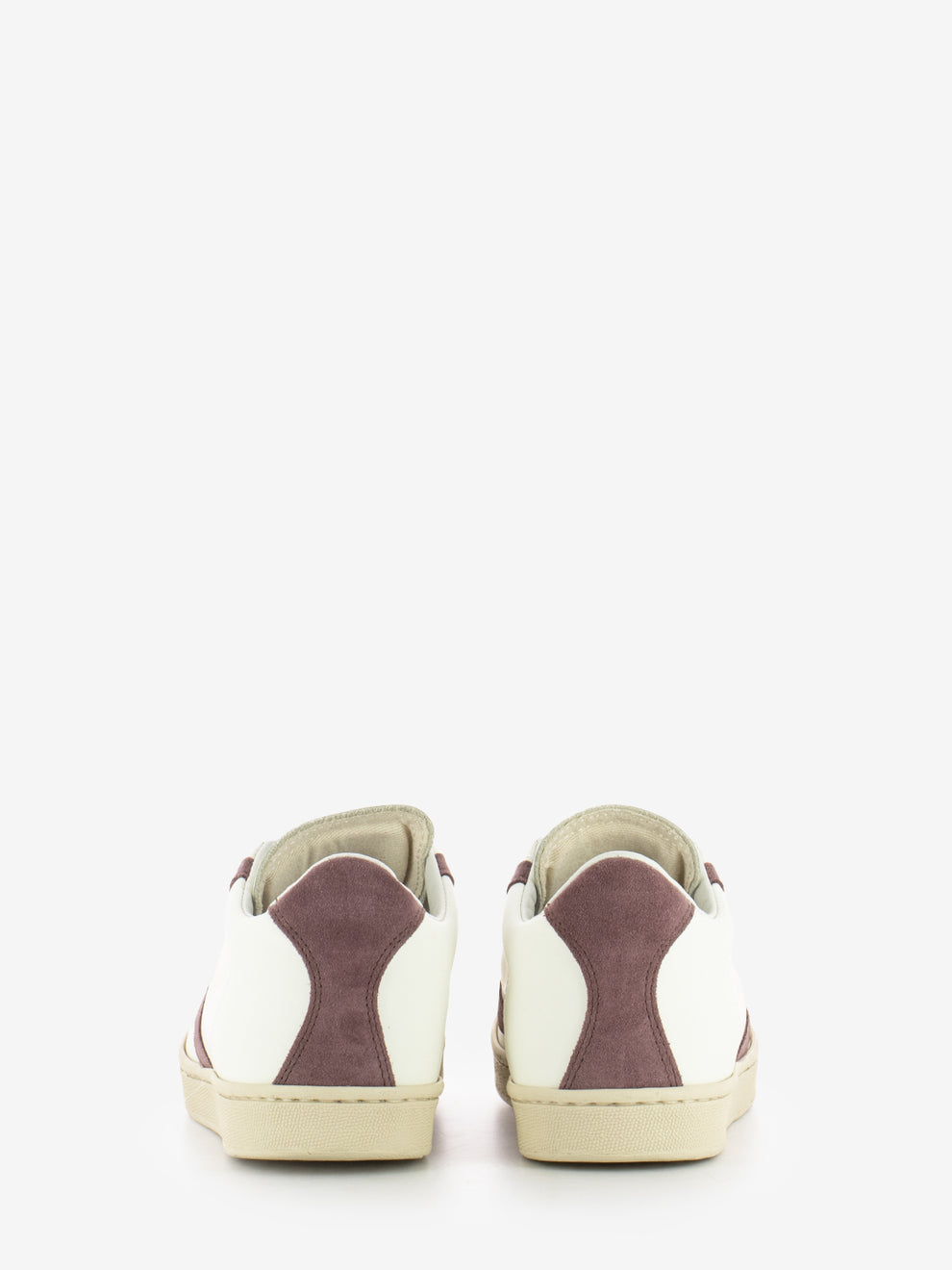 Sneakers Tournament in pelle e suede bianche
