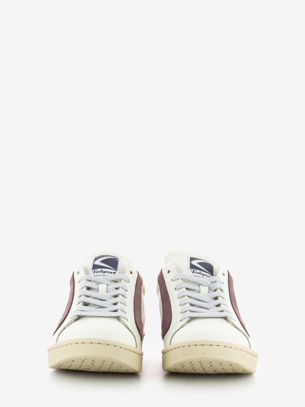 Sneakers Tournament in pelle e suede bianche