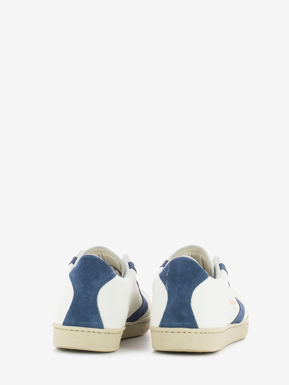 Tournament sneakers in white / baltic nappa and suede