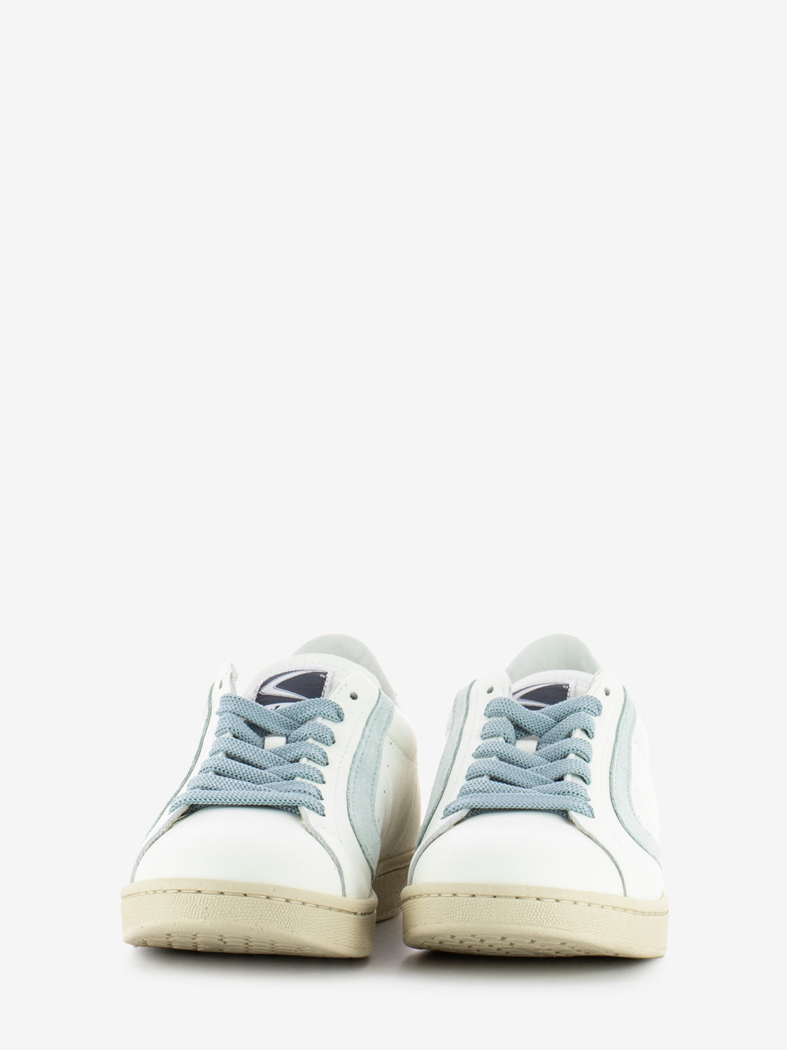 Sneakers Tournament nappa suede bianco / torquoise
