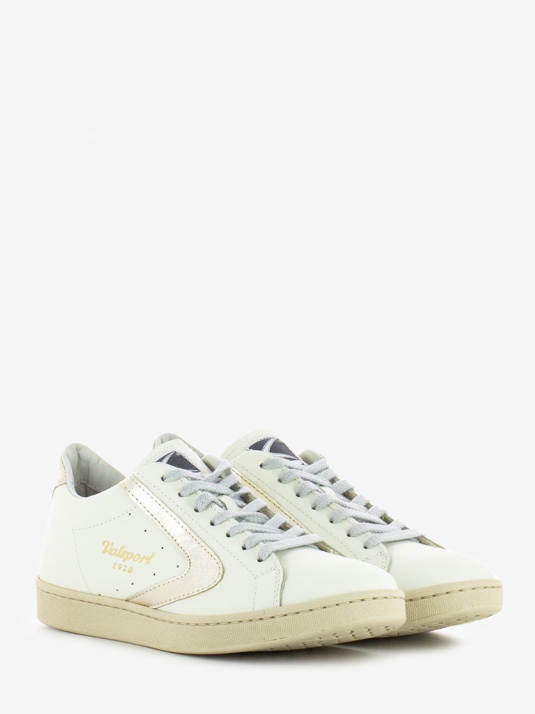 Tournament classic metal leather white / silver