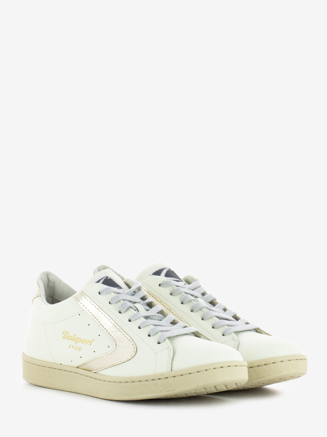 Tournament classic metal leather white / silver