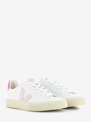 VEJA - Sneakers Campo canvas white / petale / sari