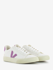 VEJA - Sneakers Campo CF leather extra white / mulberry