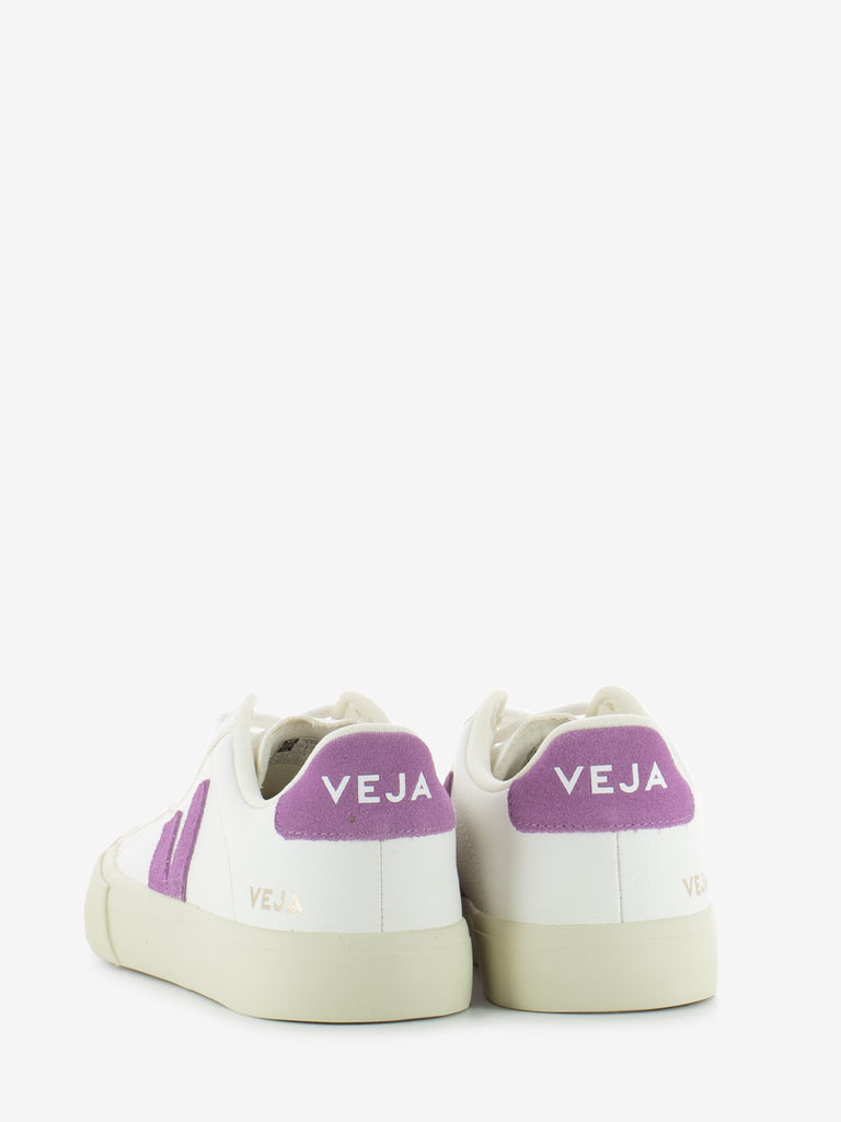 VEJA - Sneakers Campo CF leather extra white / mulberry