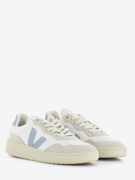 Sneakers V-90 Leather extra white / steel