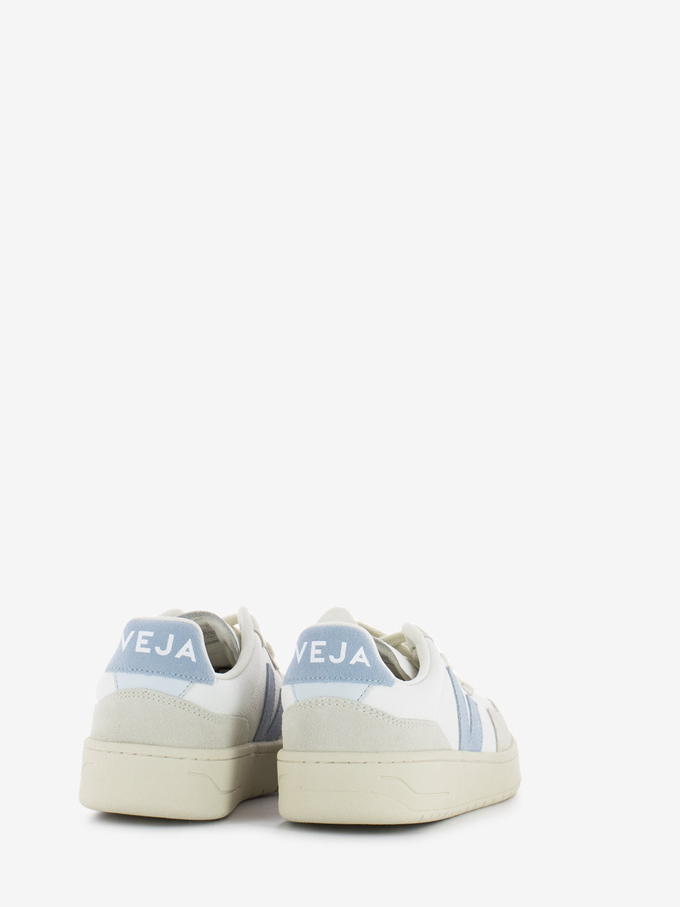 Sneakers V-90 Leather extra white / steel
