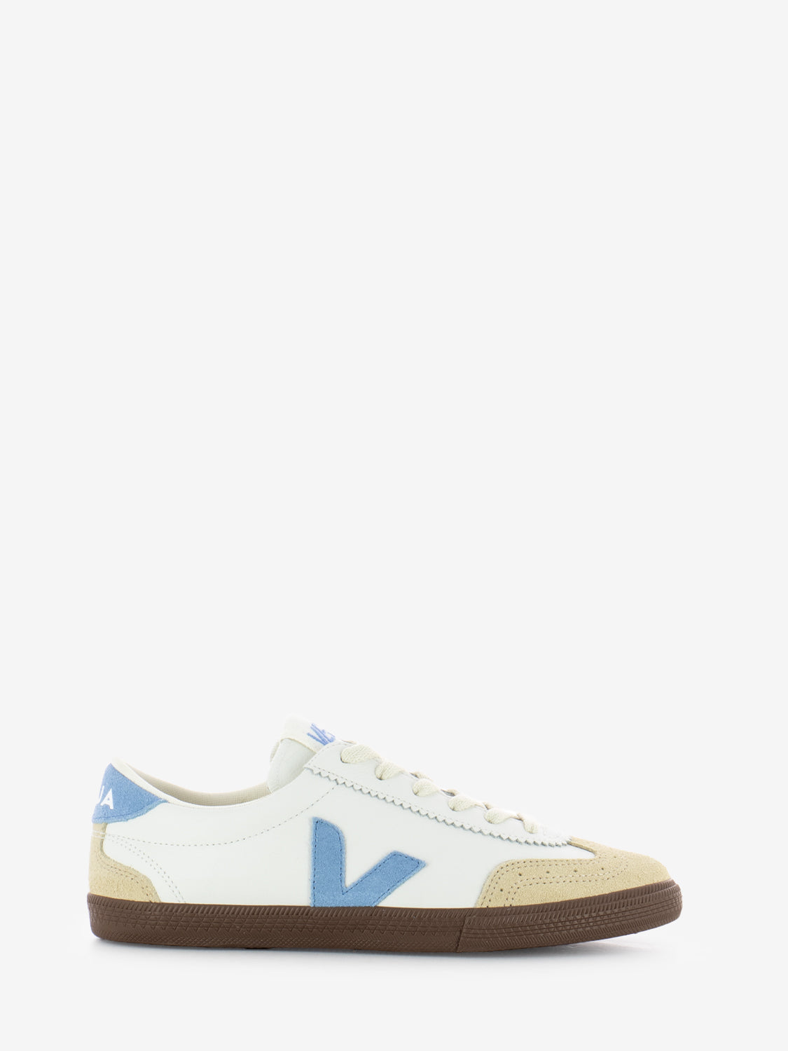 Volley leather white / aqua / bark