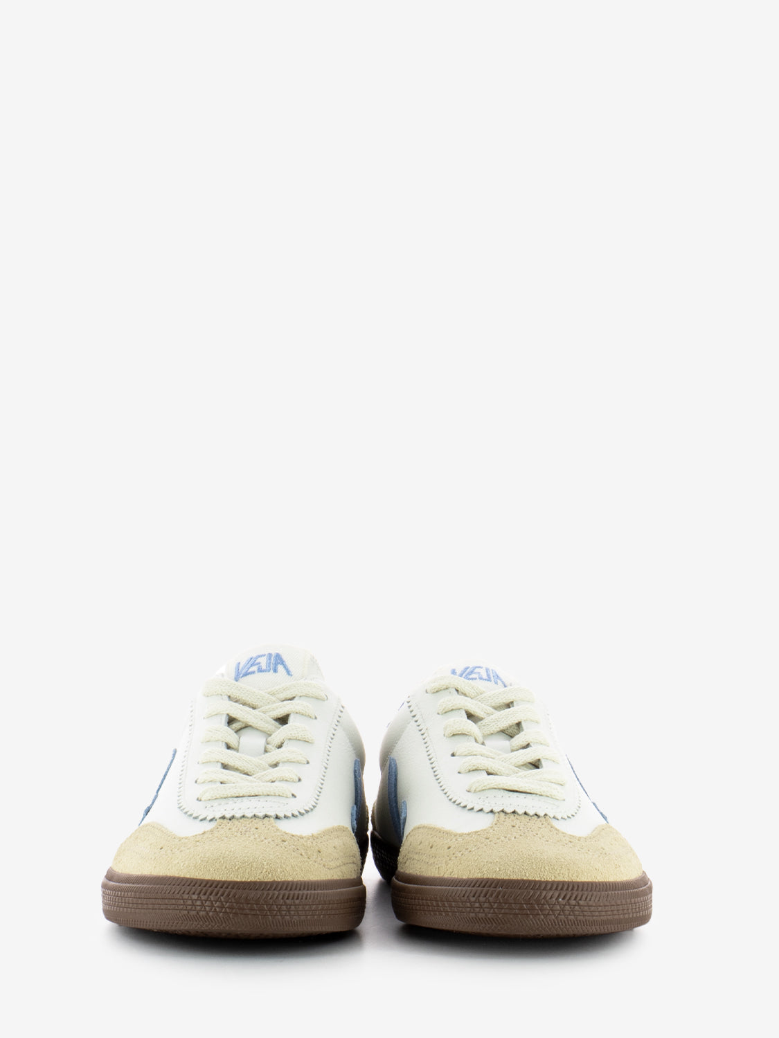 Volley leather white / aqua / bark