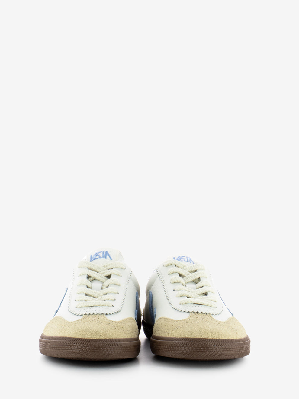 Volley leather white / aqua / bark