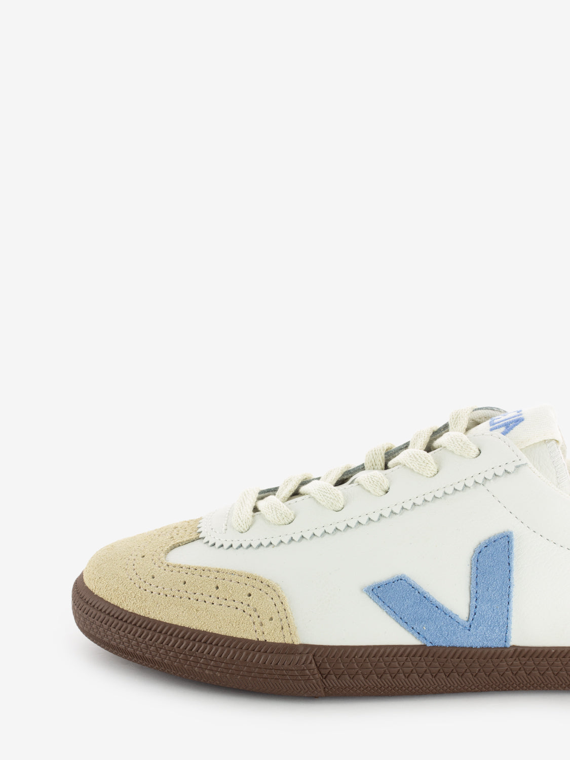 Volley leather white / aqua / bark
