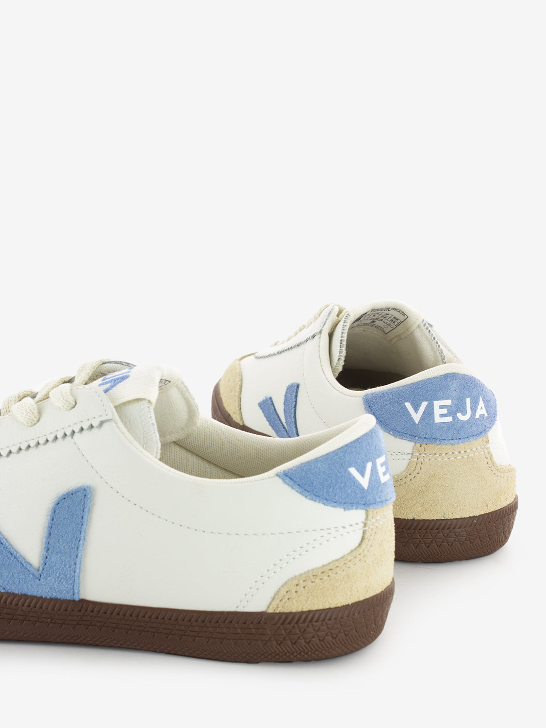 Volley leather white / aqua / bark