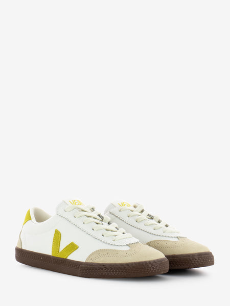 Volley leather white / liquor / bark