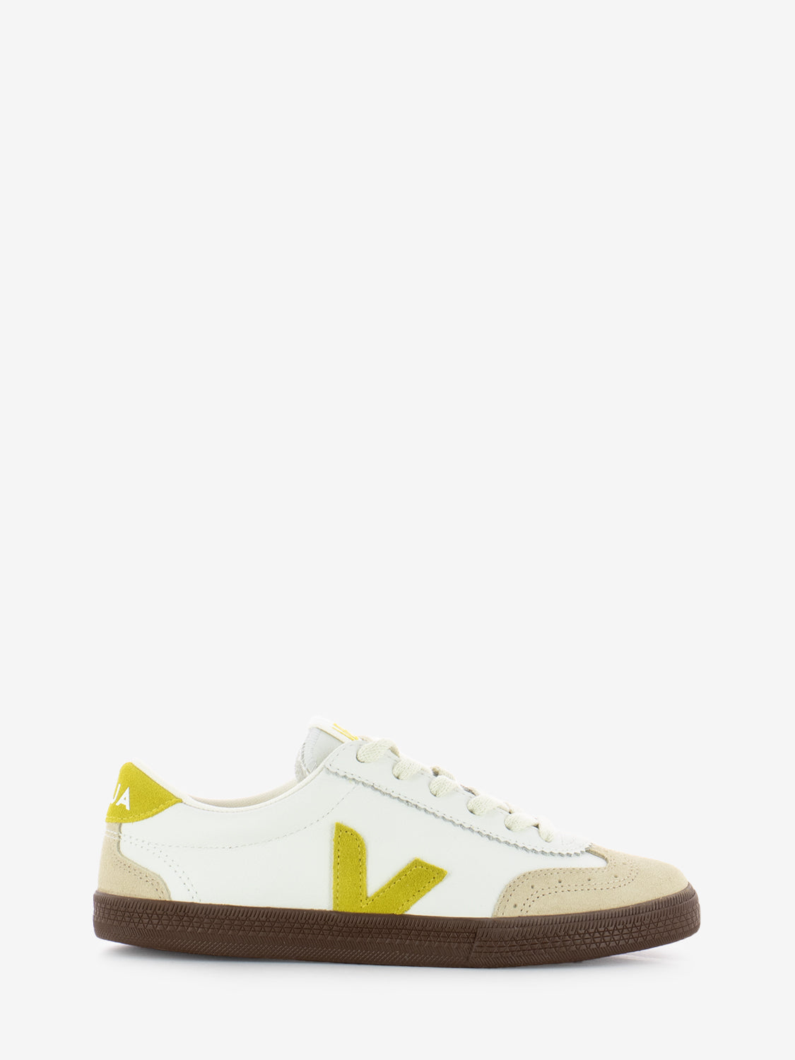Volley leather white / liquor / bark