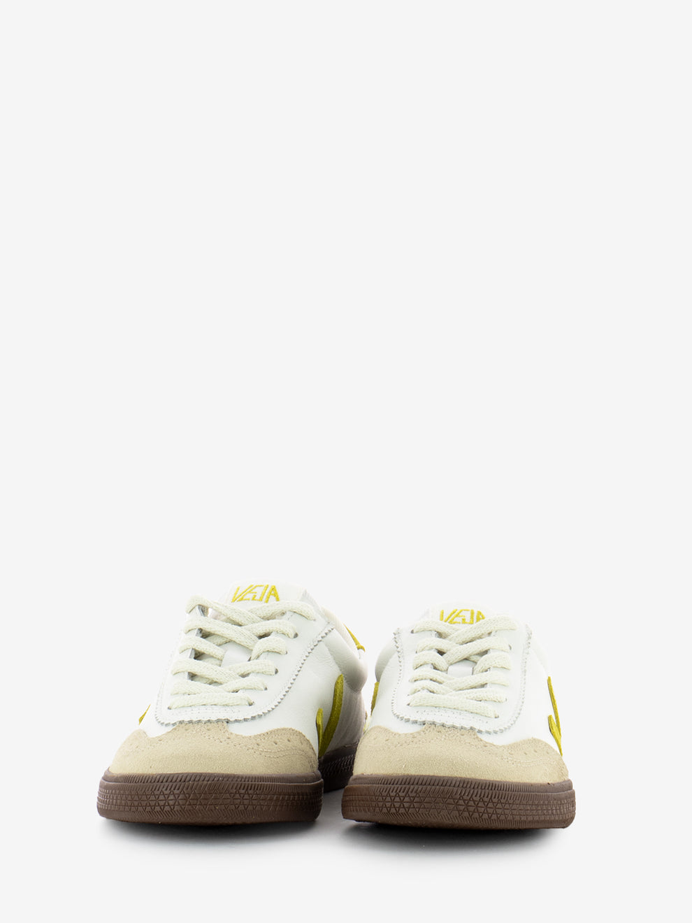 Volley leather white / liquor / bark