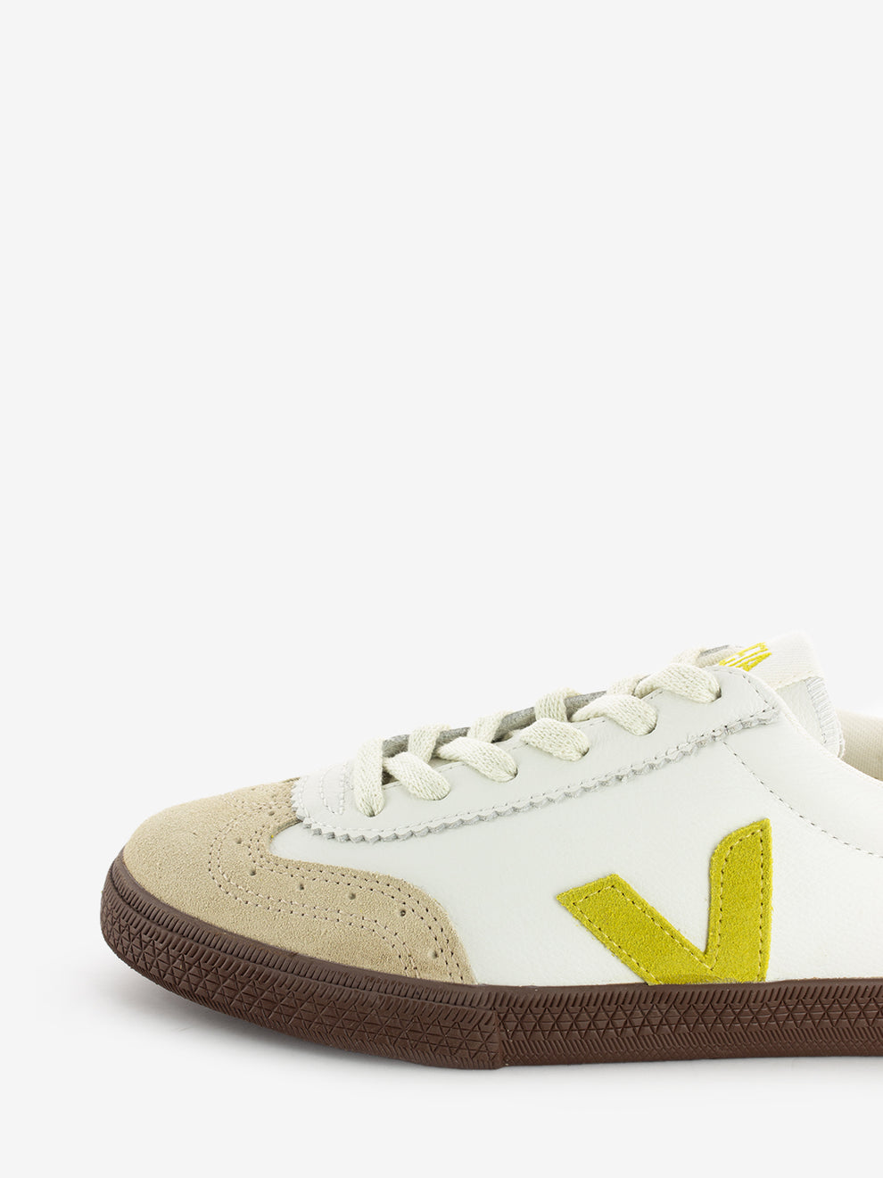 Volley leather white / liquor / bark
