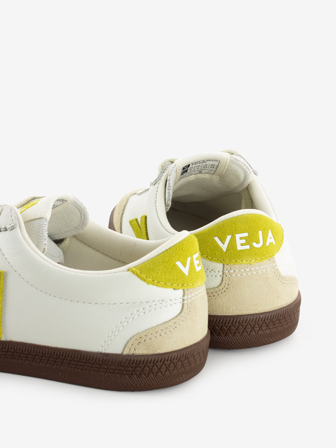 Volley leather white / liquor / bark