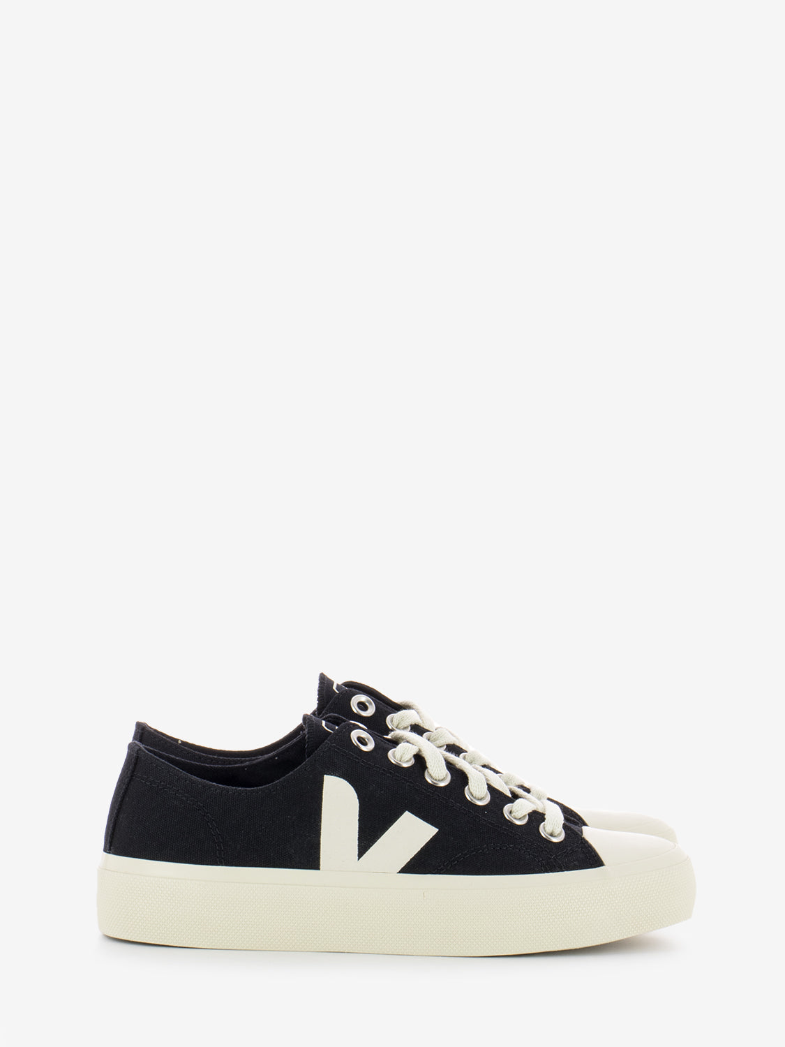Wata II low canvas black / pierre