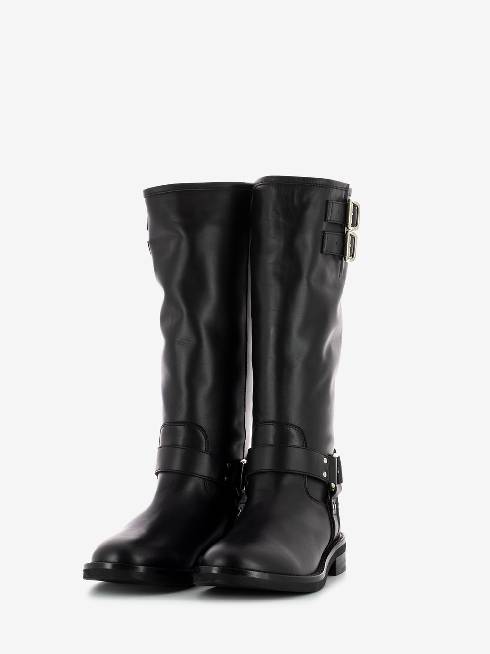 Biker con fibbie Malibu neri