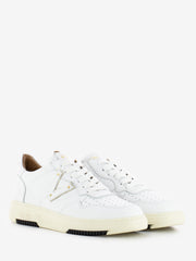 VIA ROMA 15 - Sneakers in pelle bianco