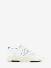 VIA ROMA 15 - Sneakers in pelle bianco