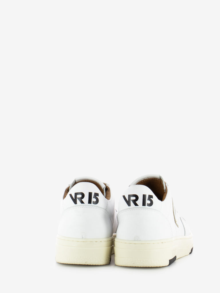 VIA ROMA 15 - Sneakers in pelle bianco