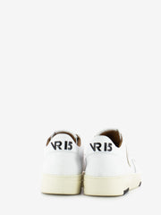 VIA ROMA 15 - Sneakers in pelle bianco