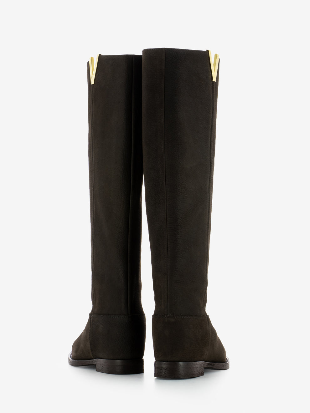 NUBUCK V DESIRE DARK BROWN BOOT 2568_TDM