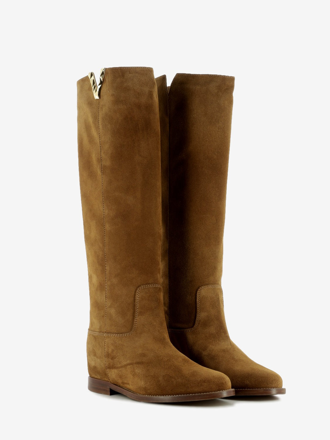 Stivali in camoscio 4055 Velour martora