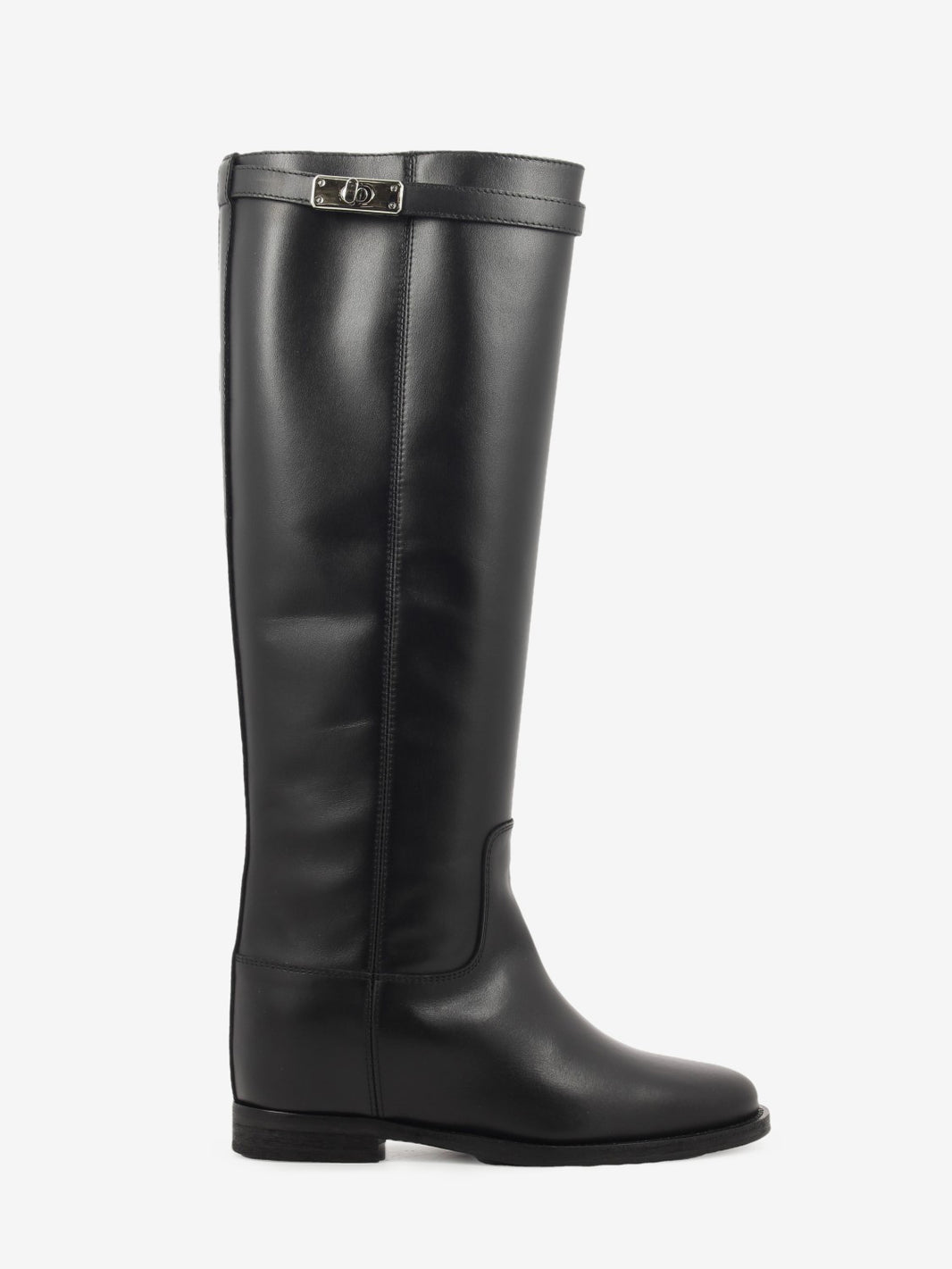 Santa Monica boots with black padlock
