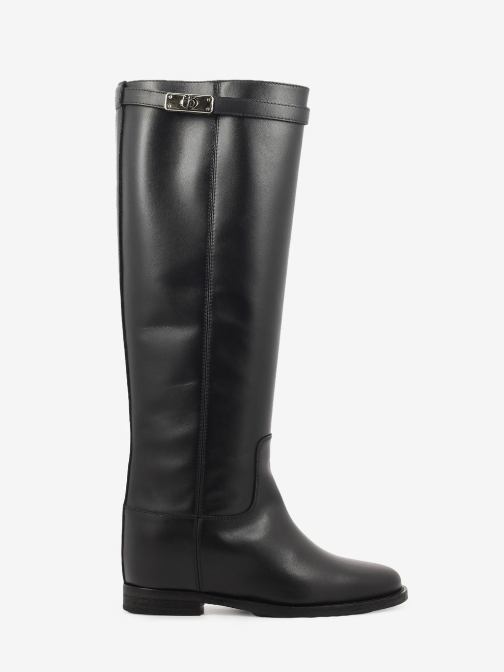 Santa Monica boots with black padlock