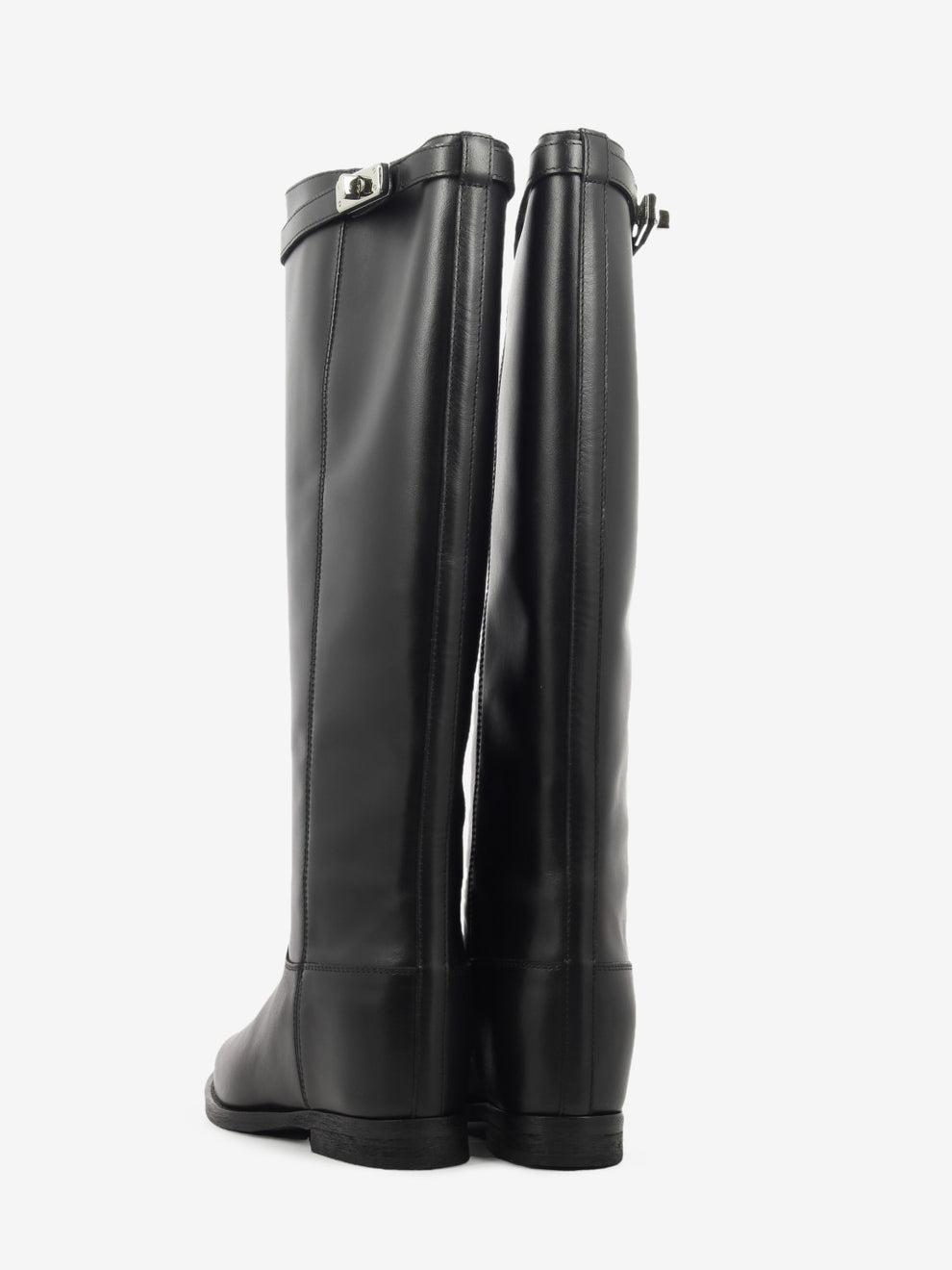 Santa Monica boots with black padlock