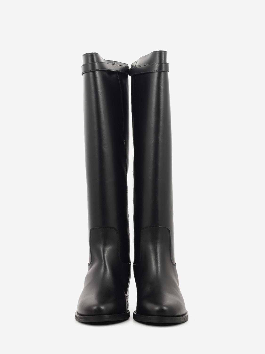 Santa Monica boots with black padlock