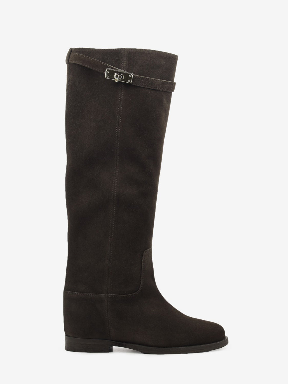 Velour Boots with Moor's Head Lock