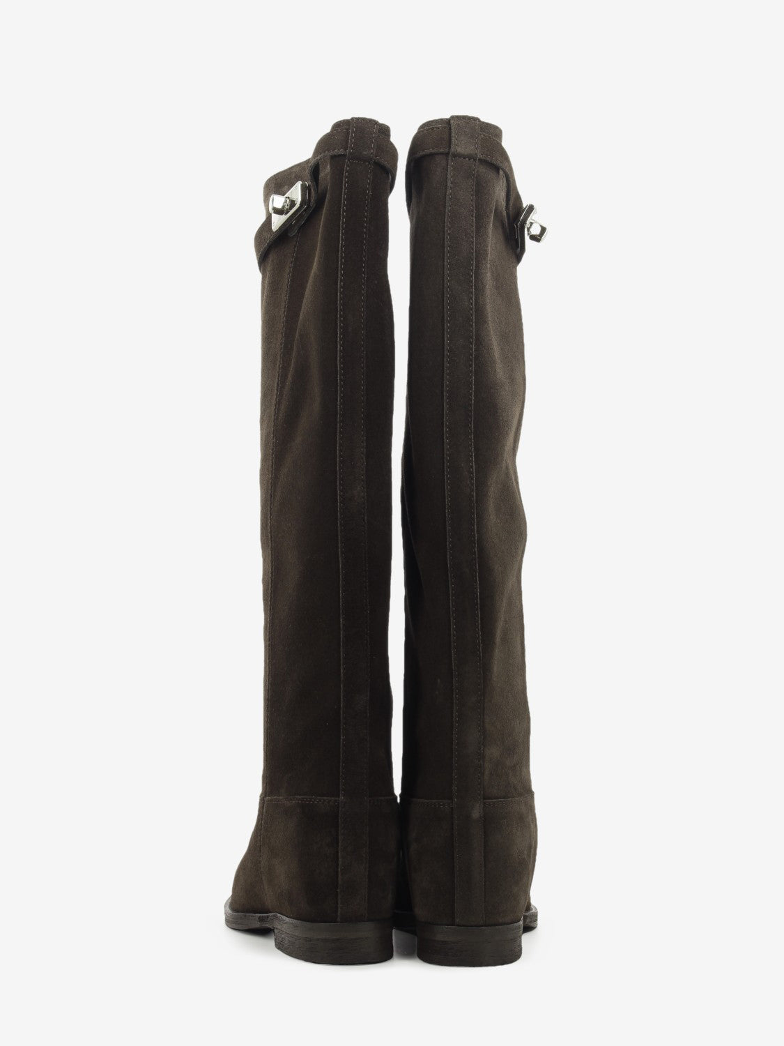 Velour Boots with Moor's Head Lock