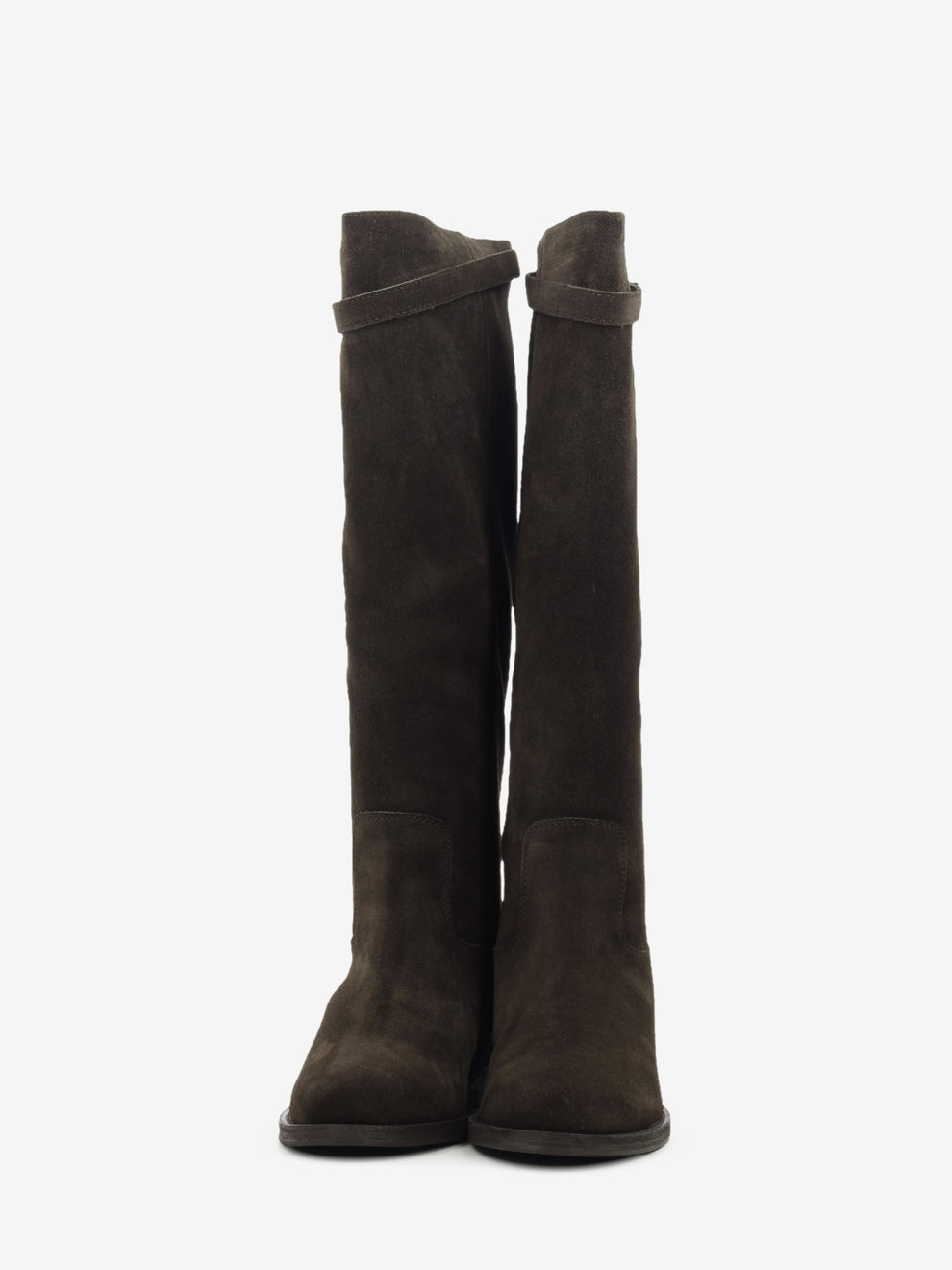 Velour Boots with Moor's Head Lock